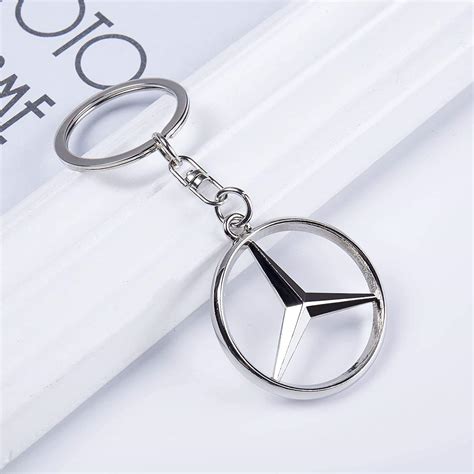 Buy Mercedes-Benz Car Keychain Car Logo Key Ring Online at desertcartINDIA