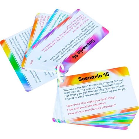 Buy Really Good Stuff Social Skills Discussion Cards - Set of 20 ...