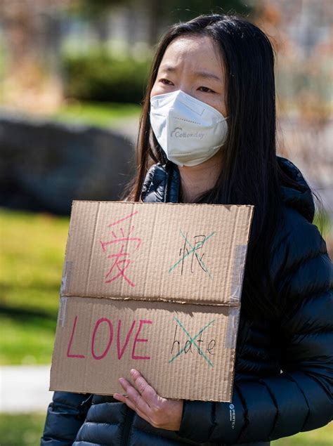 Two rallies — one against anti-Asian racism and one for gun rights ...