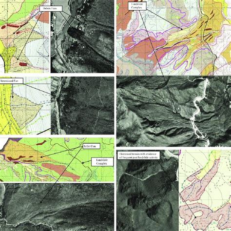 Landform Map Key 的图像结果