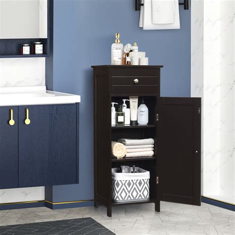 Small Bathroom Floor Storage Cabinet – Flooring Ideas