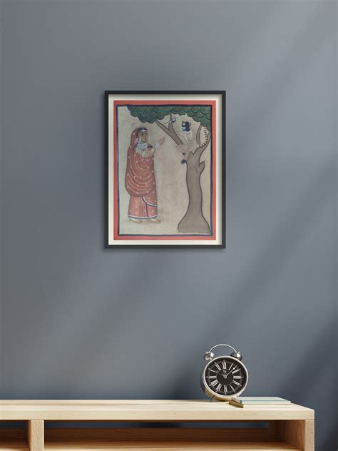 Woman and the Fierce Hanuman Painting for Sale | Handpainted Artwork