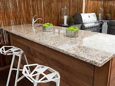 Outdoor Kitchen Counter by Outdoor Kitchen Countertops Pictures Tips Expert Ideas Outdoor Kitchen Counter