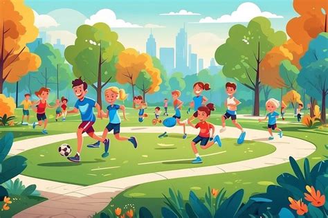 Sports Day Cartoon 的图像结果