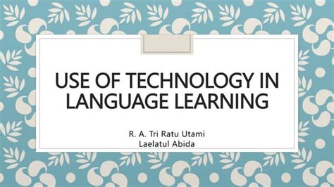 Language Learning and Technology 的图像结果