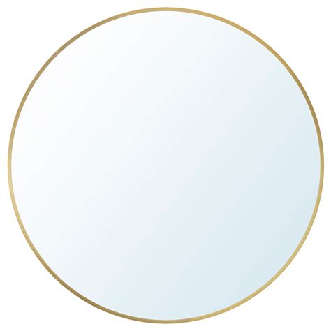 LINDBYN mirror, gold-colour, 50 cm (195/8") - IKEA