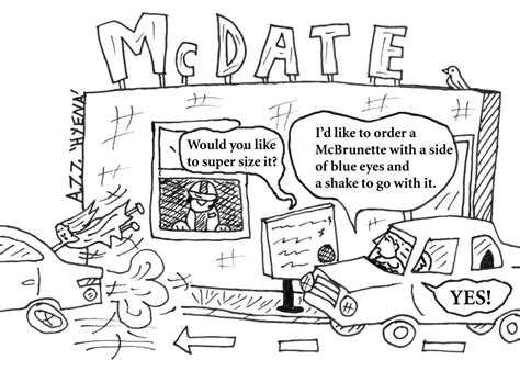 Image result for Speed Dating Cartoon