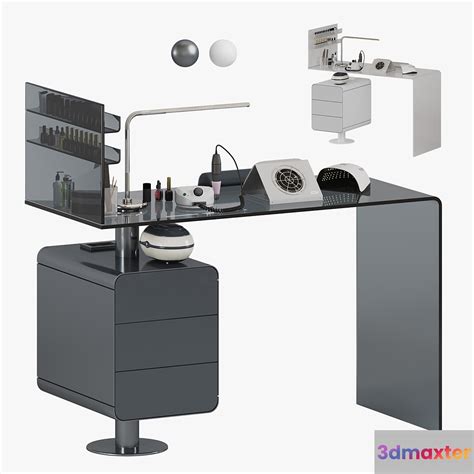 Mano Manicure table 3D Max - 3DMAXTER