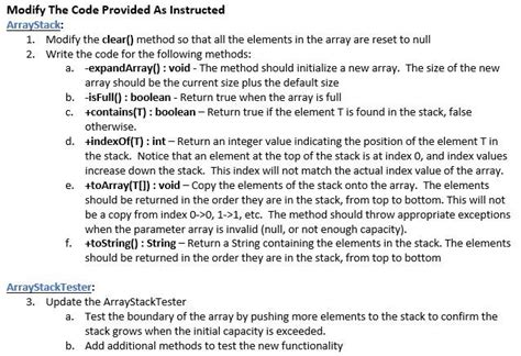 Image result for ArrayStack Java