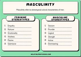 masculine 的图像结果