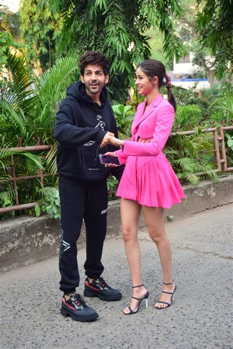 Ananya Panday slays gladiator-style mini blazer dress at Pati Patni Aur ...