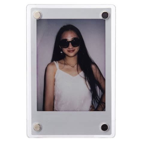 magnet frame 1 pcs : [WOODMIN Creative Photo Frame Series] Customized 3 ...