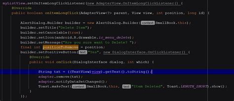 Image result for Android ListView Clear Items