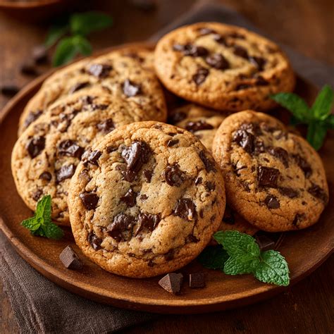 Bittersweet Chocolate Chip Cookies