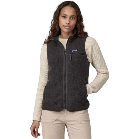 Patagonia Retro Pile Fleece-Vest Dames - Ink Black | BIKE24