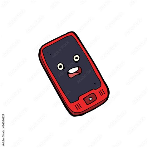 Mobile Phone Cartoon 的图像结果