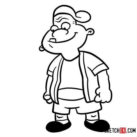 Bully to Buddy: How to Draw Harold Berman from Hey Arnold!