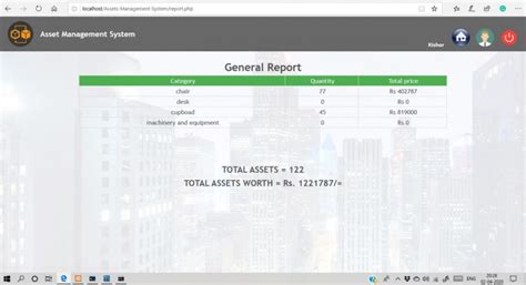 Image result for Asset Management System PHP Source Code Free