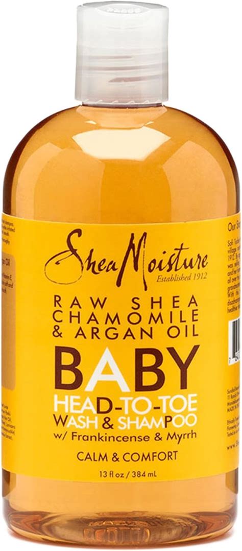 Shea Moisture Raw Shea Butter Baby Head-to-Toe Wash & Shampoo - 13 oz ...