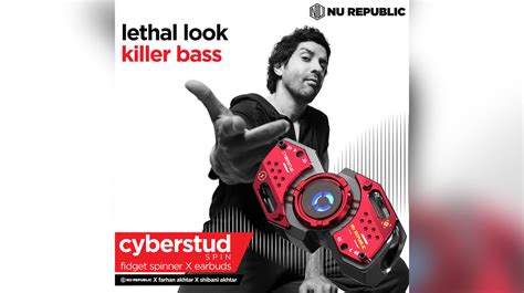 Nu Republic Unveils Cyberstud Spin Wireless Earbuds with Fidget Spinner ...
