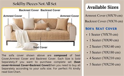 House of Quirk Velvet Plush Sofa Cover Palm Leaves Quilted Sofa Cover 1 ...
