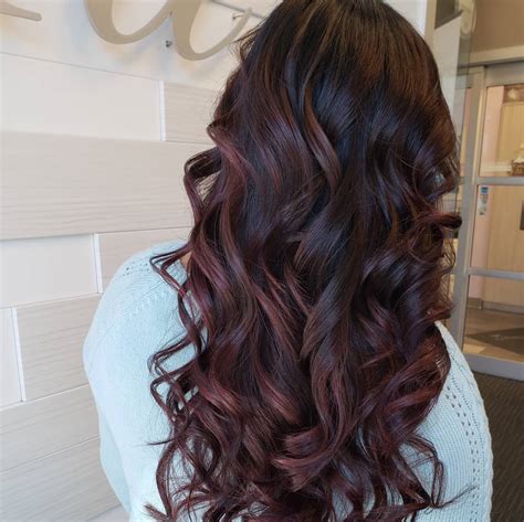 Deep Cherry Brown Hair Color