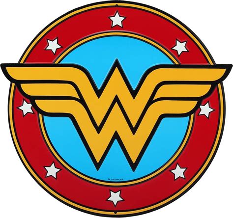 Buy Open Road Brands DC Comics Wonder Woman Wall Art - Retro Wonder ...