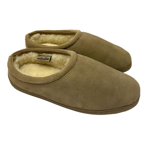 Men's Sheepskin Clogs - Shearling Slip-On Slippers | Leather Unlimited