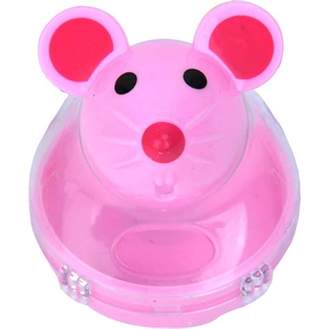 Food Dispenser Leaking Food Tumbler Mouse Toy Kitten Slower Feeder Interactive Cats Treat Feeder ...