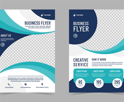 Business Flyer Templates Blank 的图像结果