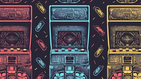 Arcade pattern wallpaper | Premium AI-generated image