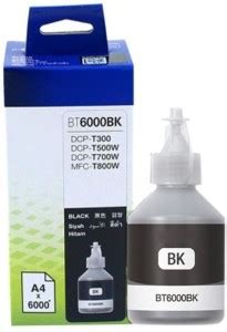 Realink BT6000BK Single Ink Bottle Compatible Printer For DCP-T300 ...