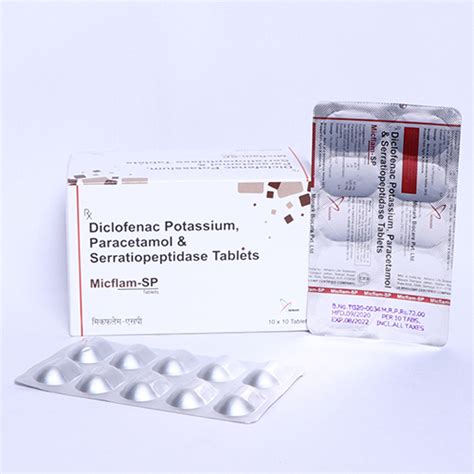 MICFLAM-SP Tablets Monark Biocare Private Limited
