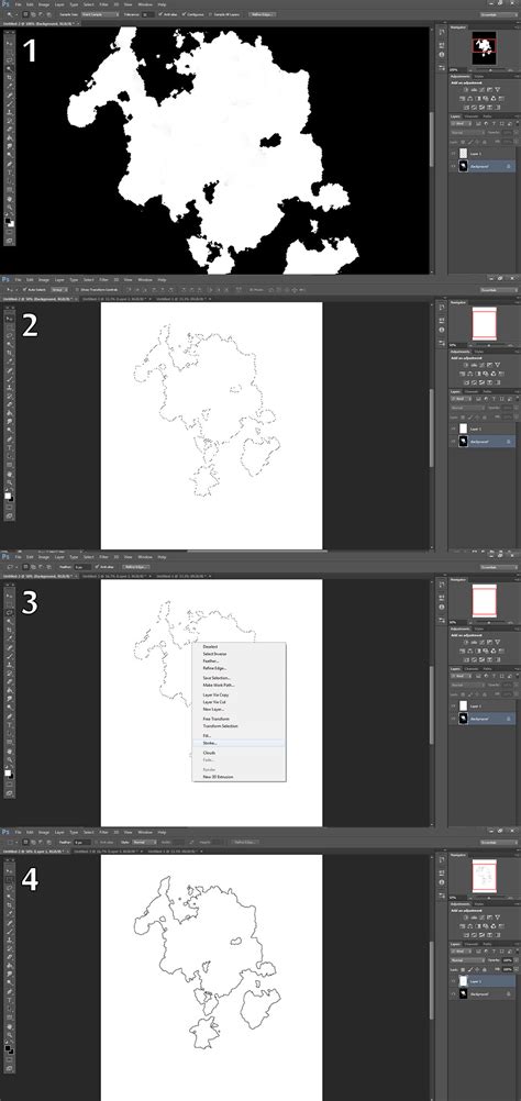 Creating Maps in Photoshop 的图像结果