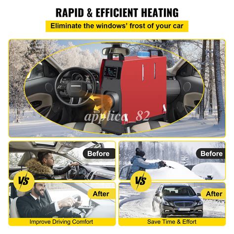 Buy Diesel Air Heater All in One 12V 8KW LCD Monitor For Cars Trucks ...