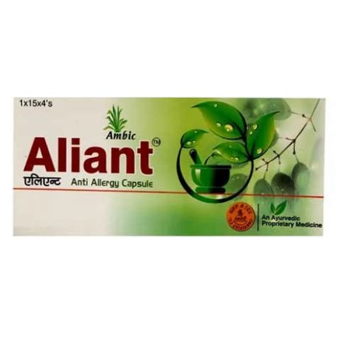 Ambic Aliant Capsule - Herbal Support for Immune Health & Vitality