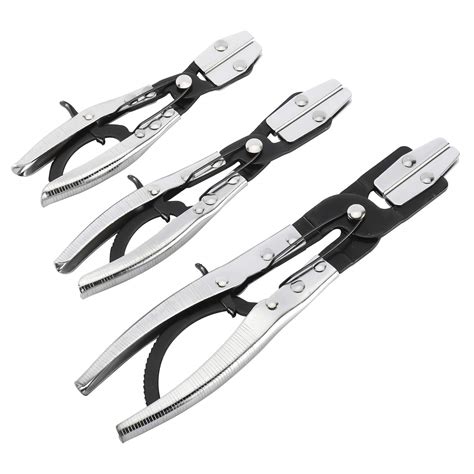 KUNTEC 3Pcs Pinch-Off Tool Set Hose Pincher Pliers Crimping Tool ...