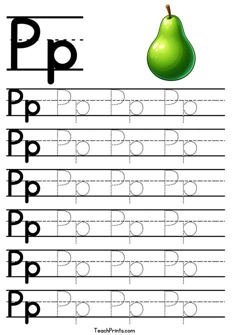 Alphabet Tracing Worksheets - Free Printables - Teach Prints