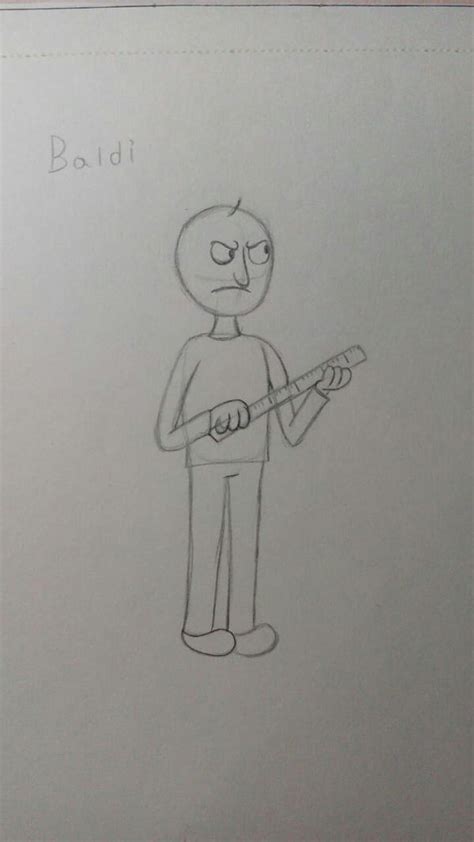 Image result for Baldi Drawing