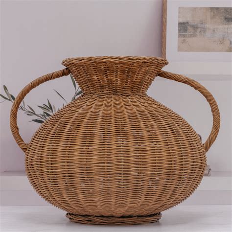Wicker Vase - Home & Kids Co.