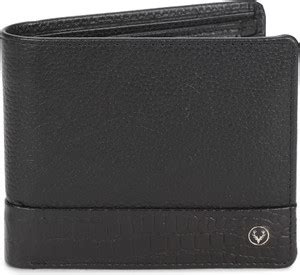 Allen Solly Men Black Genuine Leather Wallet Black - Price in India ...