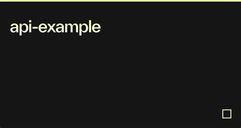 Image result for API Example