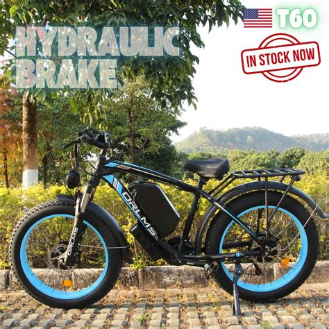 KB T60 Off-Road Electric Bike | 2000W Dual Motors, 62KM/H, 80 Mile ...