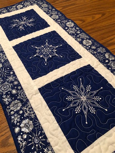 Image result for Winter Table Runner Patterns