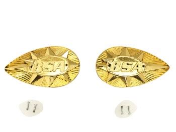 BSA A50 A65 B44 B25 FUEL PETROL TANK BADGES |Fit For