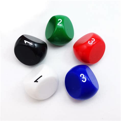 Amazon.co.jp: bescon New Style Polyhedral Dice 3 – sided Gaming Dice ...