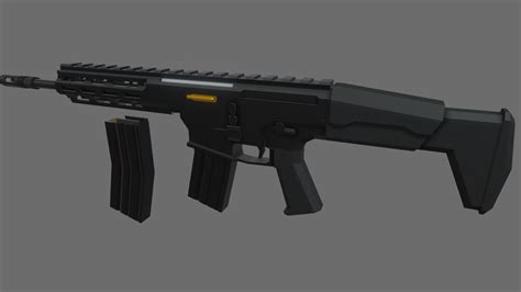 low-poly Howa Type 20 - Download Free 3D model by D_U (@DU1701 ...