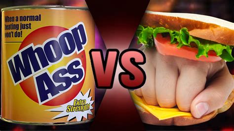 a can of whoop-ass vs a knuckle sandwich : r/DeathBattleMatchups