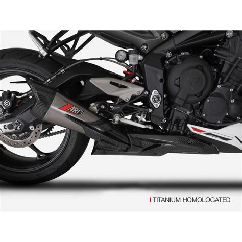 zard stainless steel/titanium FULL KIT for triumph STREET TRIPLE 765 ...