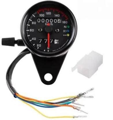 CHOKKAS Dual Odometer & Speedometer Gauge 2 in 1 Display KM/H Device ...